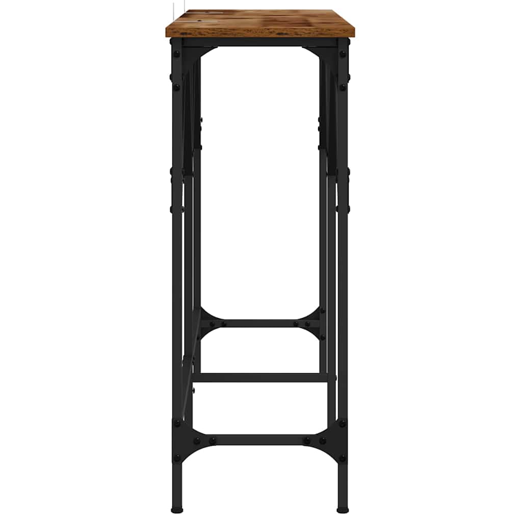 Tavolo consolle Legno vecchio 140 x 29 x 75 cm