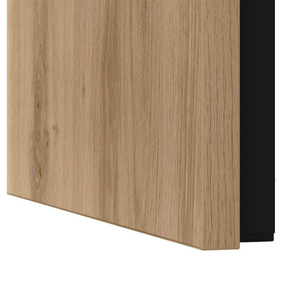 Tavolino da salotto 3 pcs Rovere artigianale Legno multistrato