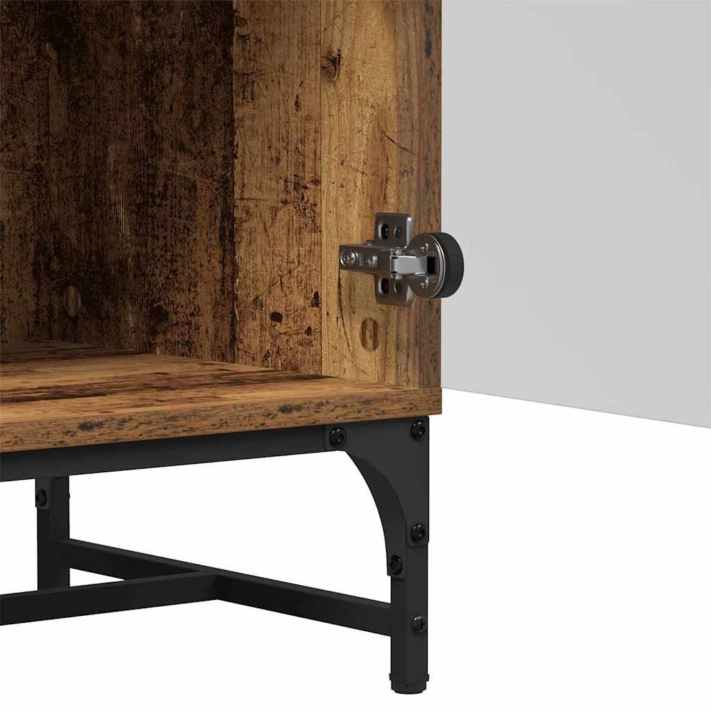 Credenza Legno vecchio 35 x 37 x 117 cm