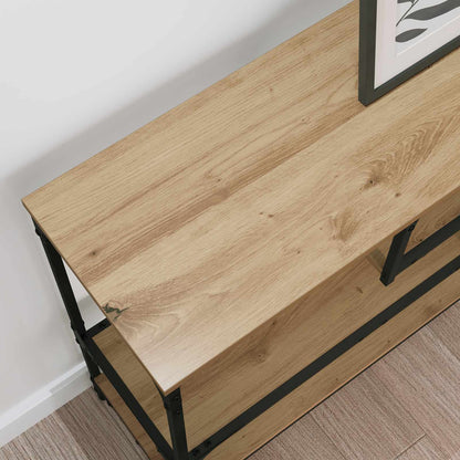 Tavolo consolle Rovere artigianale 100 x 30 x 75 cm | homemem39