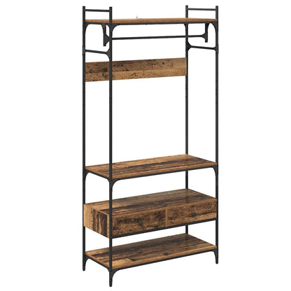 Guardaroba Legno vecchio 89 x 39 x 184.5 cm Legno multistrato