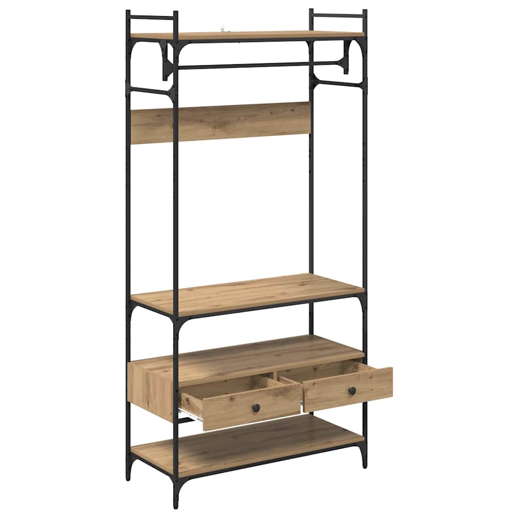 Guardaroba rovere artigianale 89 x 39 x 184.5 cm | homemem39