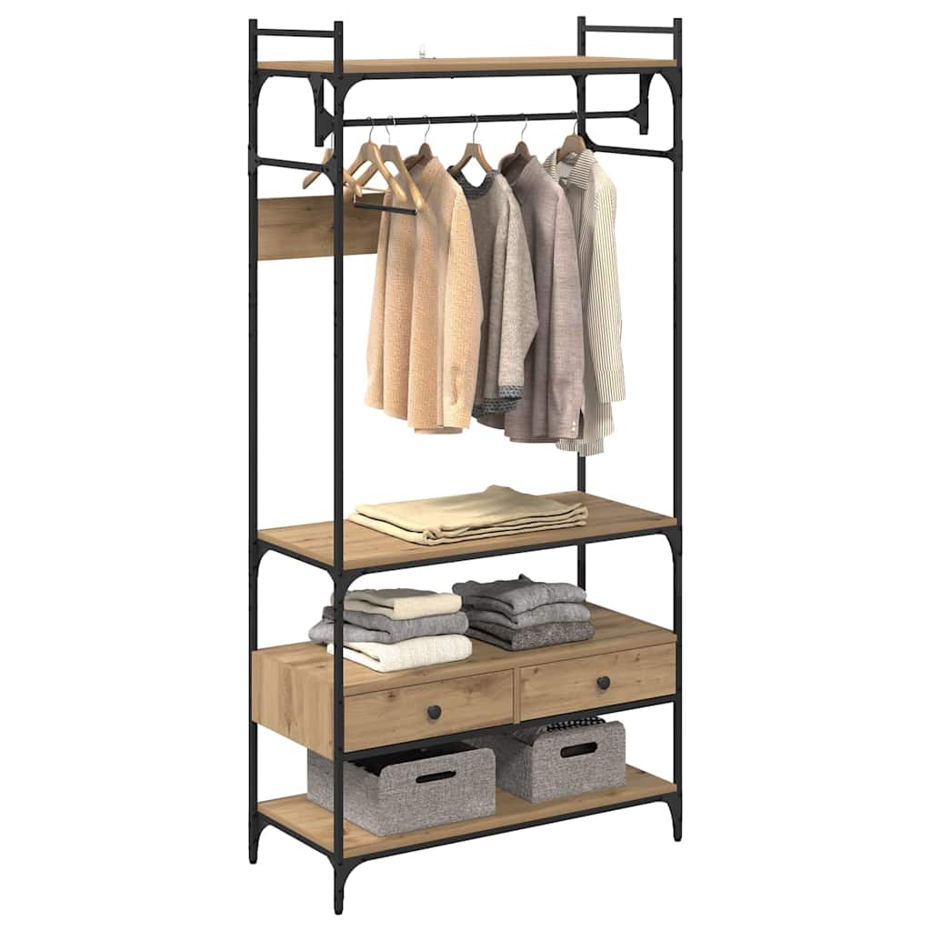 Guardaroba rovere artigianale 89 x 39 x 184.5 cm | homemem39