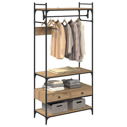 Guardaroba rovere artigianale 89 x 39 x 184.5 cm | homemem39