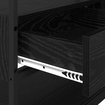 Guardaroba Rovere nero 89 x 39 x 184.5 cm Legno multistrato | homemem39