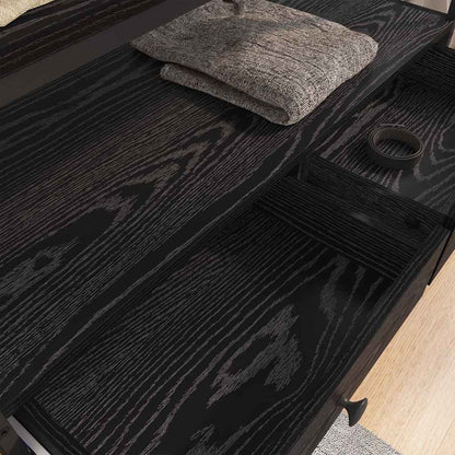 Guardaroba Rovere nero 89 x 39 x 184.5 cm Legno multistrato | homemem39