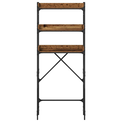 Mensola per lavatrice Legno vecchio 67 x 25 x 163 cm