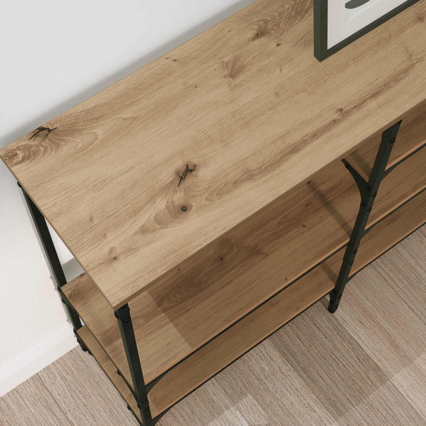 Tavolo consolle rovere artigianale 160 x 29 x 80 cm | homemem39