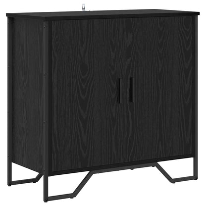 Credenza Rovere Nero 78 x 35 x 74.5 cm