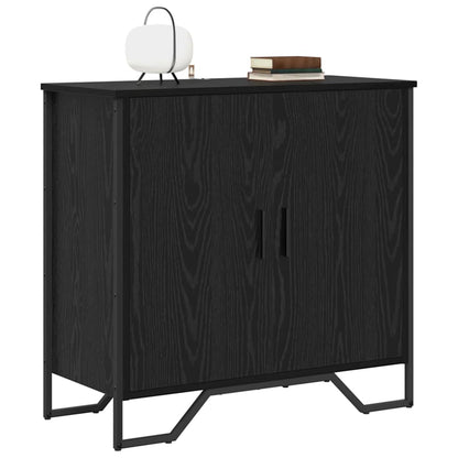 Credenza Rovere Nero 78 x 35 x 74.5 cm