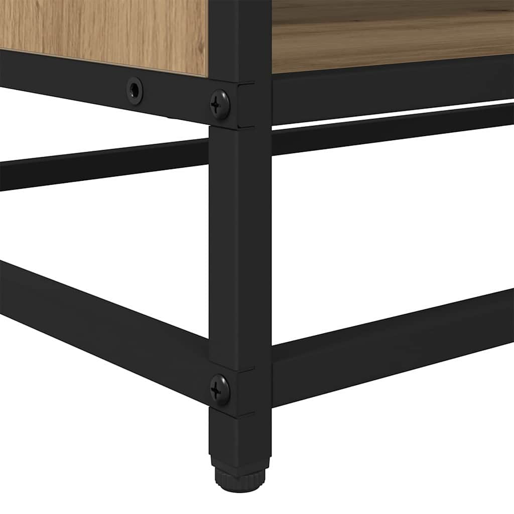 Unità TV Rovere artigianale 61 x 40 x 46 cm Legno multistrato