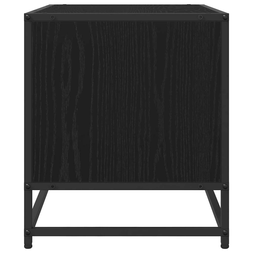 Unità TV Rovere Nero 61 x 40 x 46 cm Legno multistrato