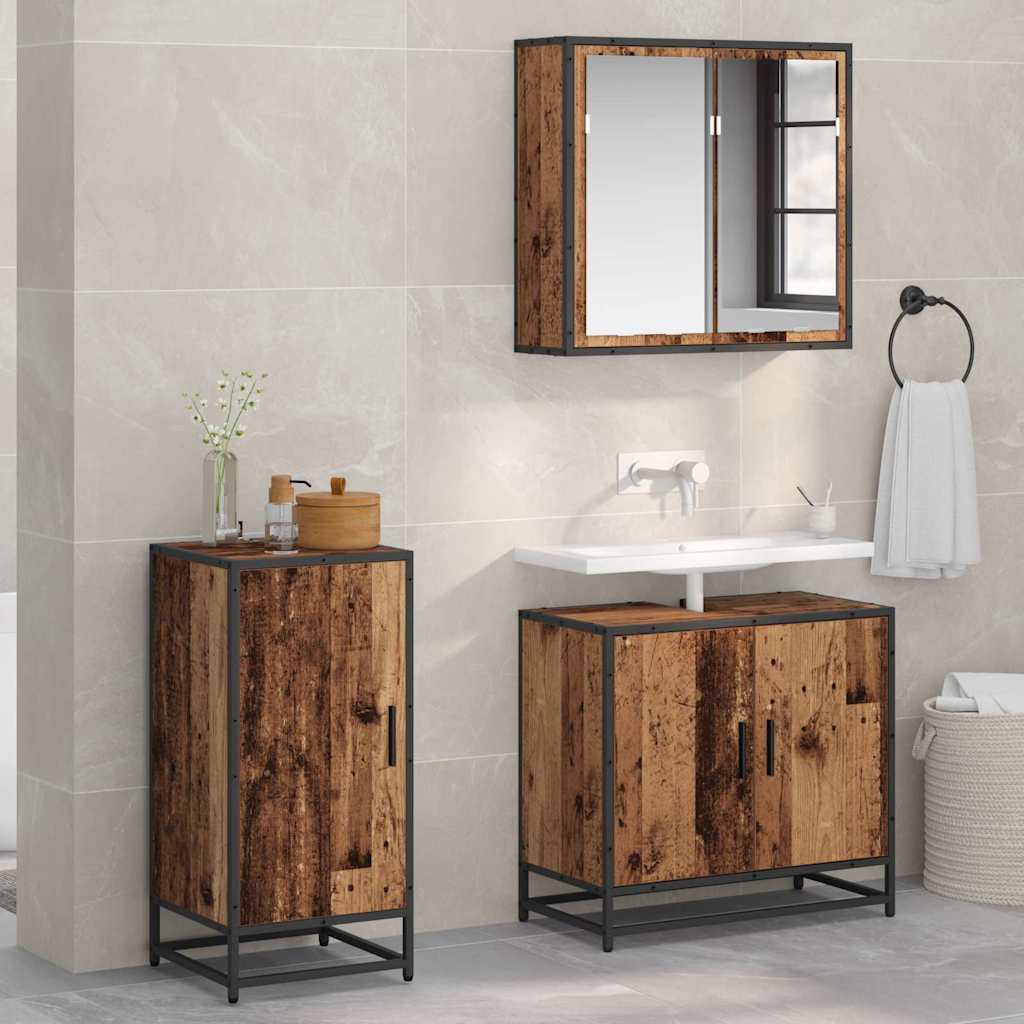 Credenza Legno vecchio 35,5 x 35 x 76 cm