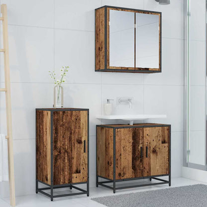 Credenza Legno vecchio 35,5 x 35 x 76 cm