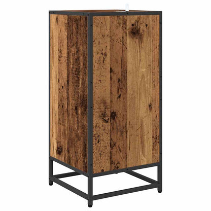 Credenza Legno vecchio 35,5 x 35 x 76 cm