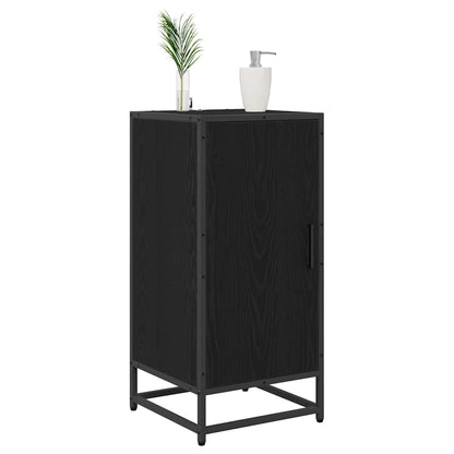Credenza Rovere Nero 35,5 x 35 x 76 cm
