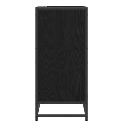 Credenza Rovere Nero 35,5 x 35 x 76 cm