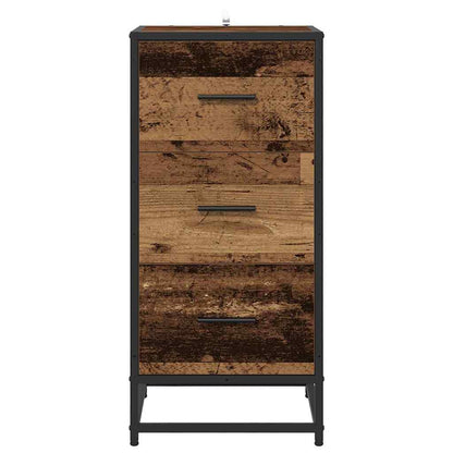 Credenza Legno vecchio 35.5 x 35 x 76 cm