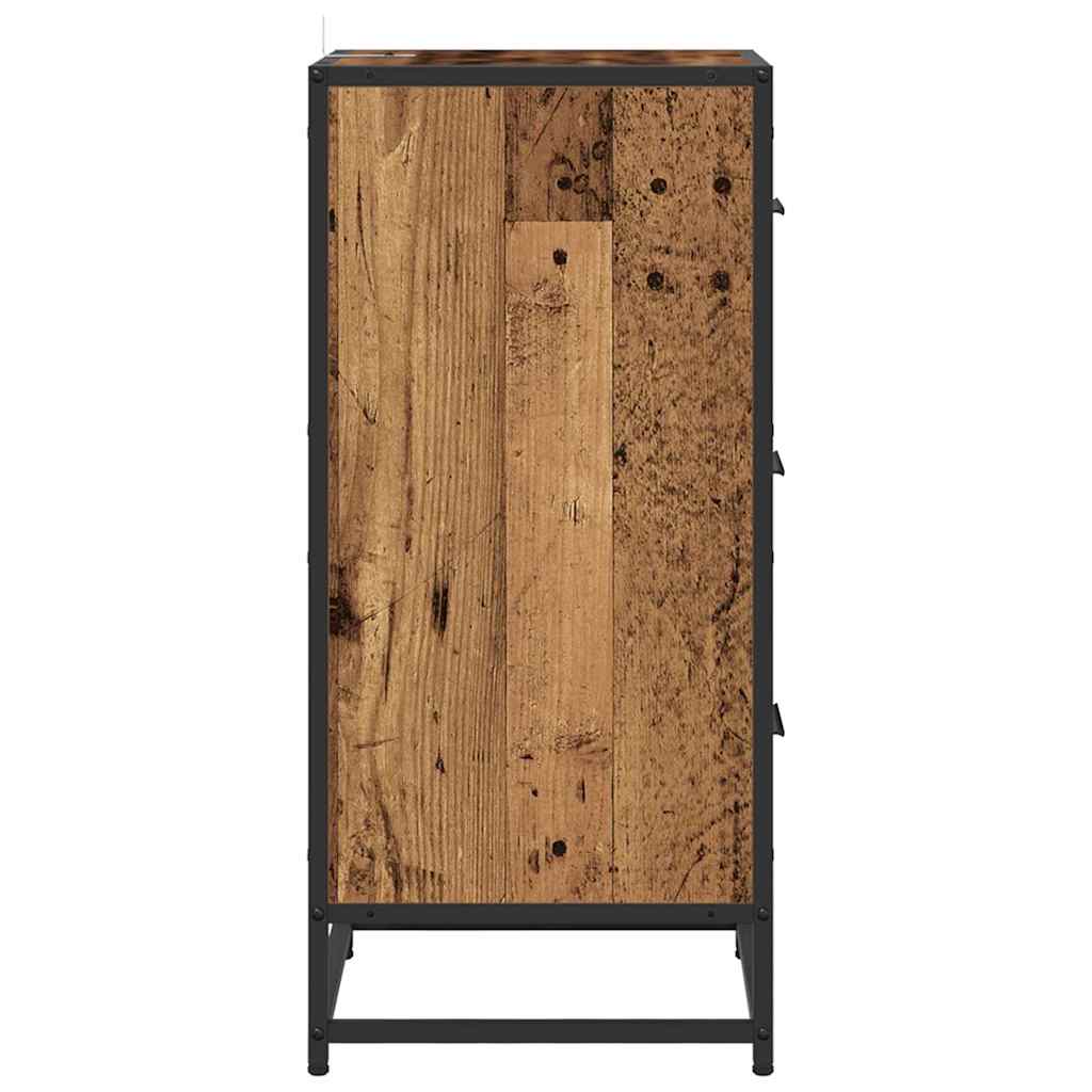 Credenza Legno vecchio 35.5 x 35 x 76 cm