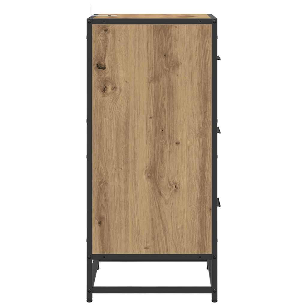 Credenza Rovere artigianale 35.5 x 35 x 76 cm