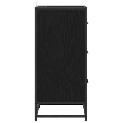 Credenza Rovere Nero 35.5 x 35 x 76 cm
