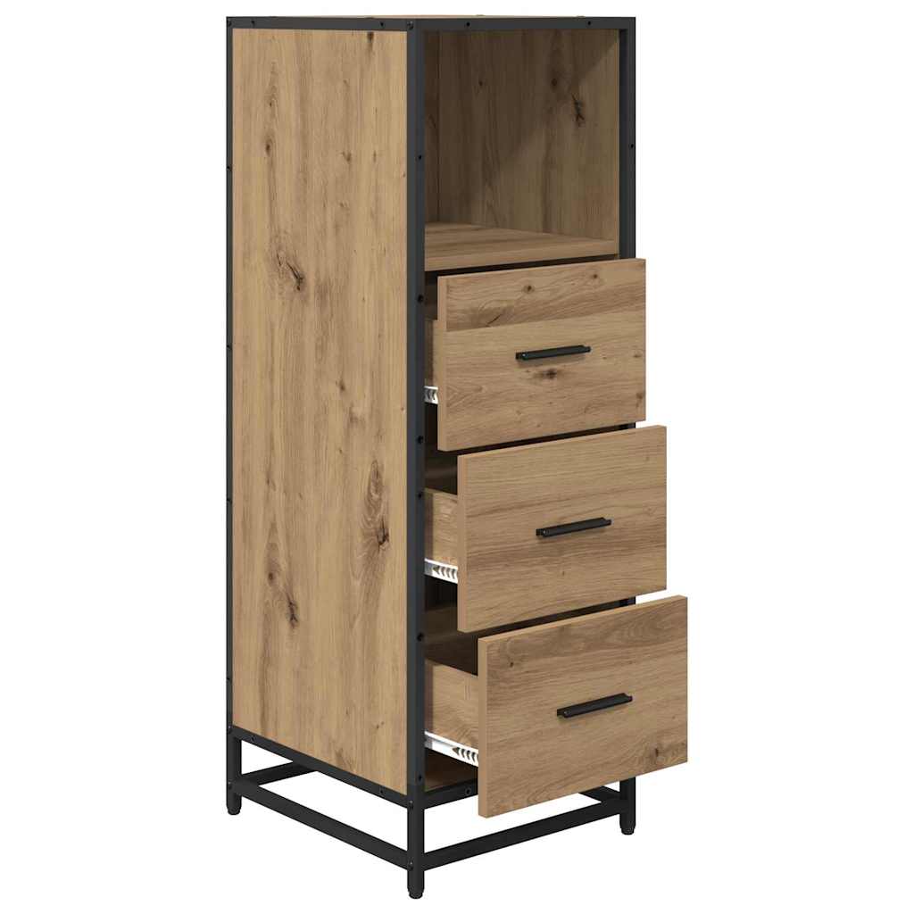 Set di mobili per il bagno con cassetto Rovere artigianale | homemem39