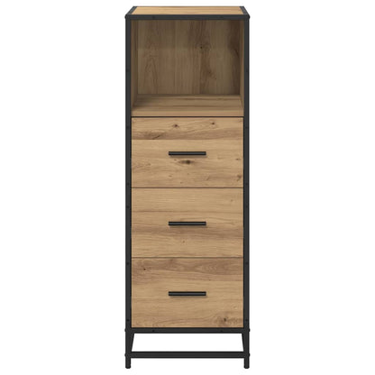 Set di mobili per il bagno con cassetto Rovere artigianale | homemem39