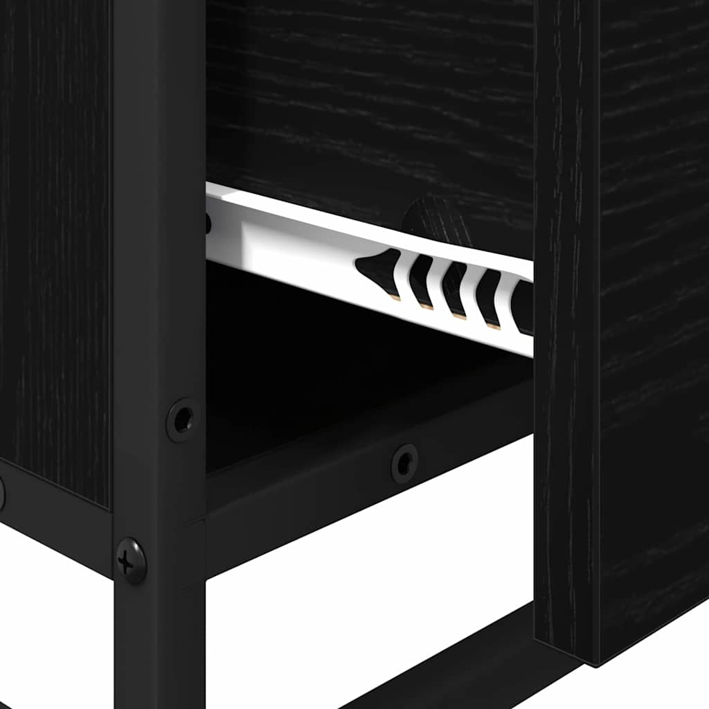 Set di mobili per il bagno Rovere Nero 35 x 37,5 x 100 cm | homemem39