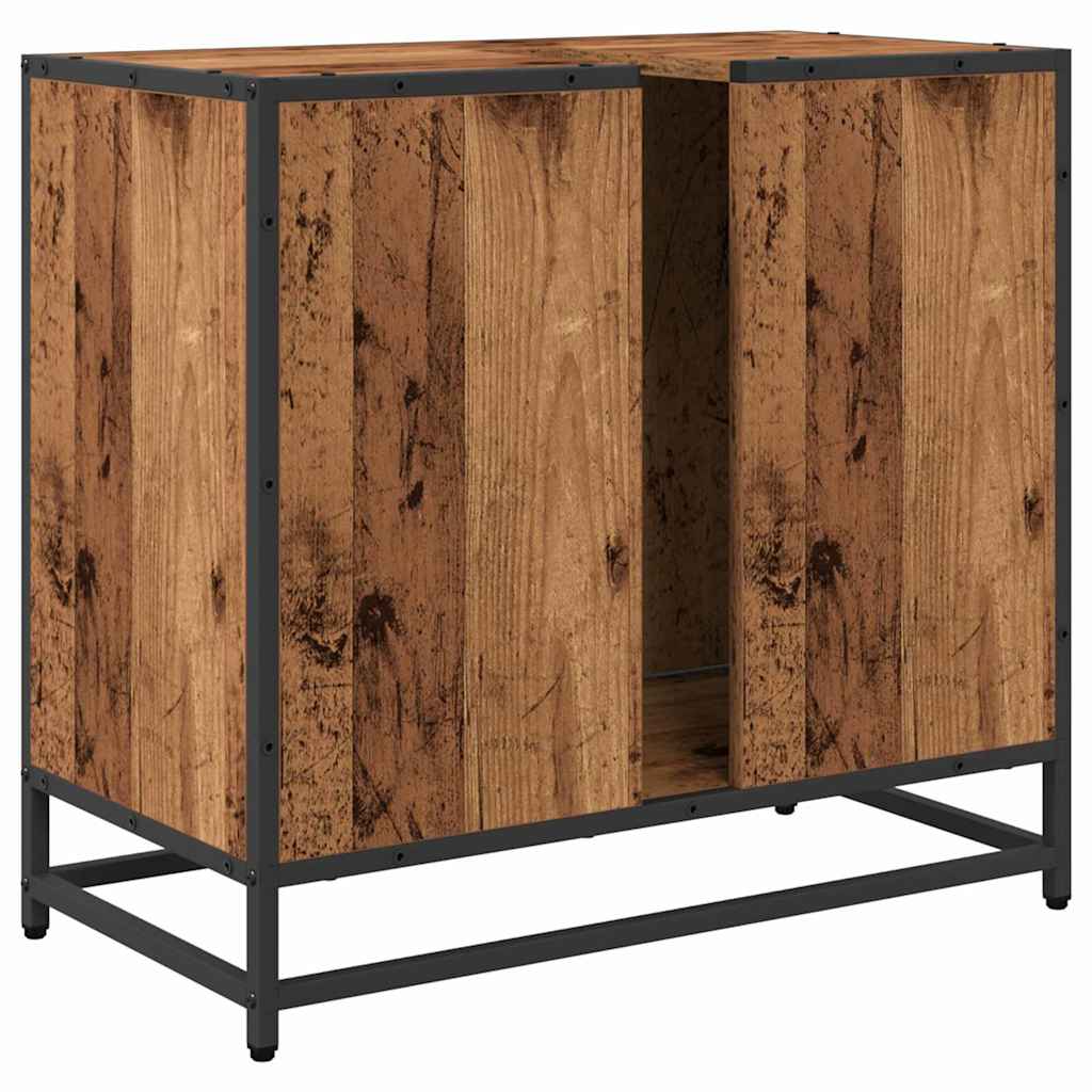 Armadio per Lavabo da Bagno Legno vecchio 65 x 33 x 60 cm | homemem39