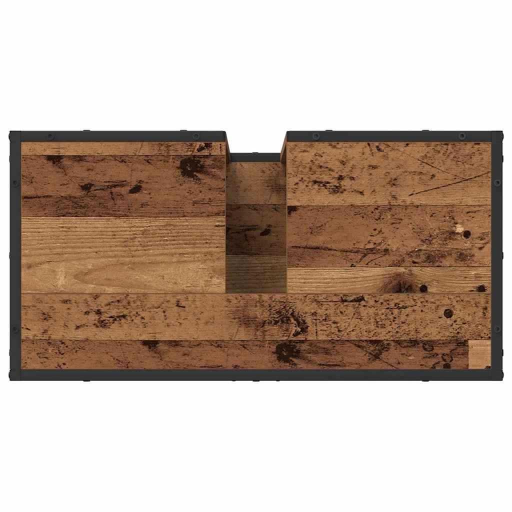 Armadio per Lavabo da Bagno Legno vecchio 65 x 33 x 60 cm | homemem39