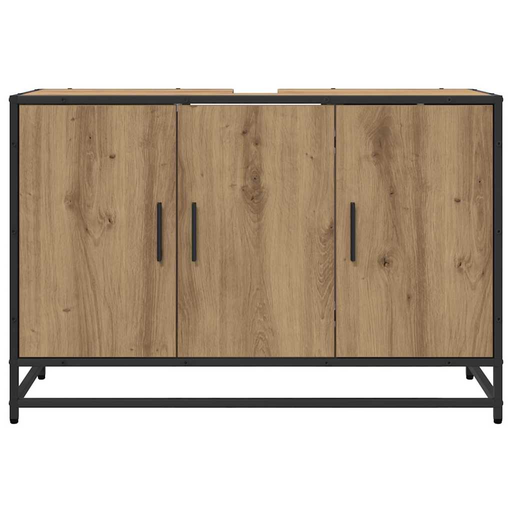Mobile da Bagno Rovere artigianale 90 x 33 x 60 cm | homemem39
