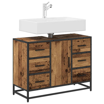 Mobile da Bagno Legno vecchio 80 x 33 x 60 cm Legno multistrato