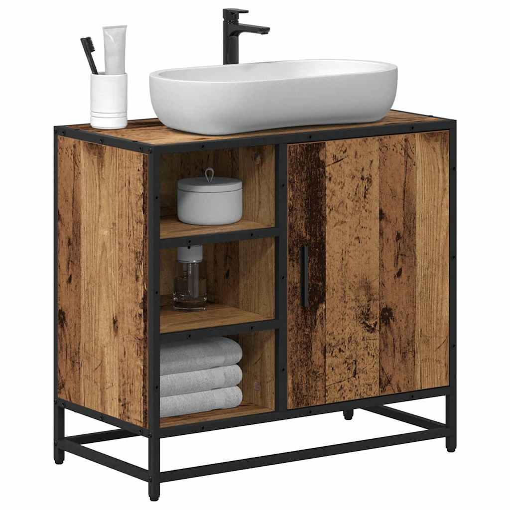 Mobile da Bagno Legno vecchio 65 x 33 x 60 cm Legno multistrato