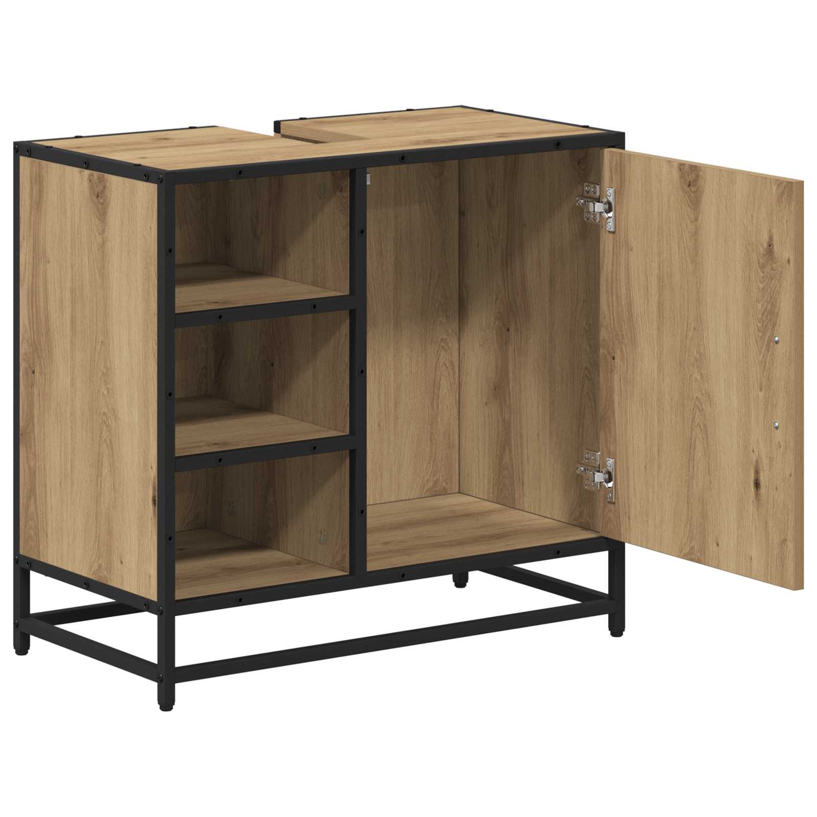 Mobile da Bagno Rovere artigianale 65 x 33 x 60 cm | homemem39