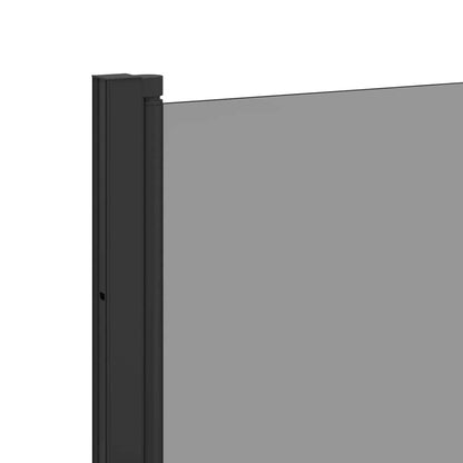 Involucro Doccia Nero 130 x 138 cm Vetro ESG e Alluminio