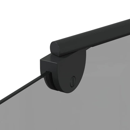 Involucro Doccia Nero 120 x 68 x 130 cm Vetro ESG e Alluminio