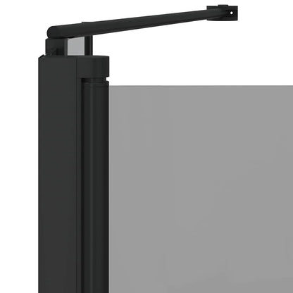 Involucro Doccia Nero 120 x 68 x 130 cm Vetro ESG e Alluminio
