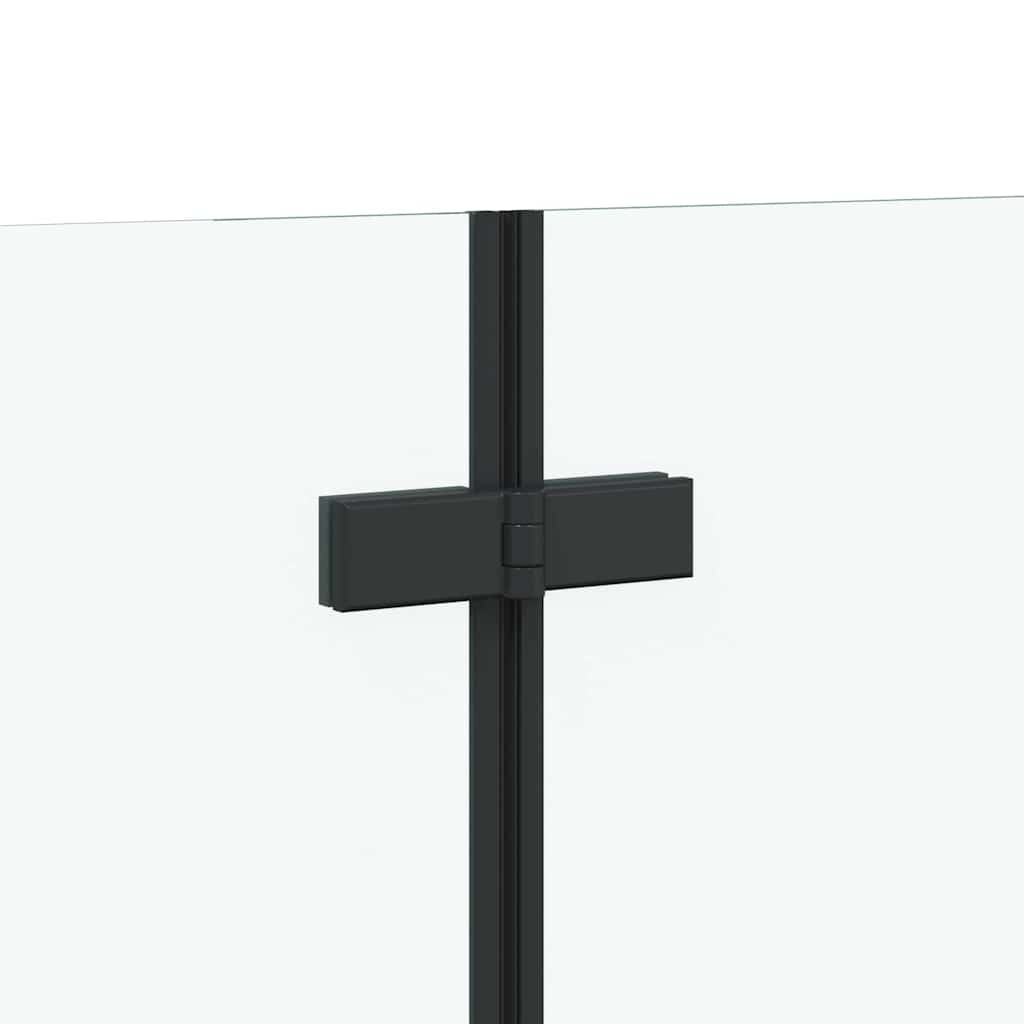 Chiusura per Bagno Geometrico Nero 120 x 67 x 129 cm