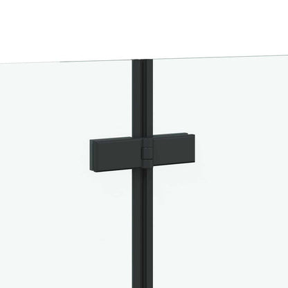 Chiusura per Bagno Geometrico Nero 120 x 67 x 129 cm