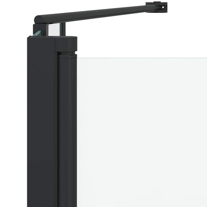 Chiusura per Bagno Geometrico Nero 120 x 67 x 129 cm