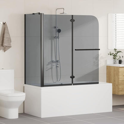 Involucro Doccia Bi-Fold Trasparente Scuro 120 x 67 x 129 cm