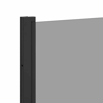 Schermo per Bagno e Doccia Nero 68 x 130 cm Vetro Temperato