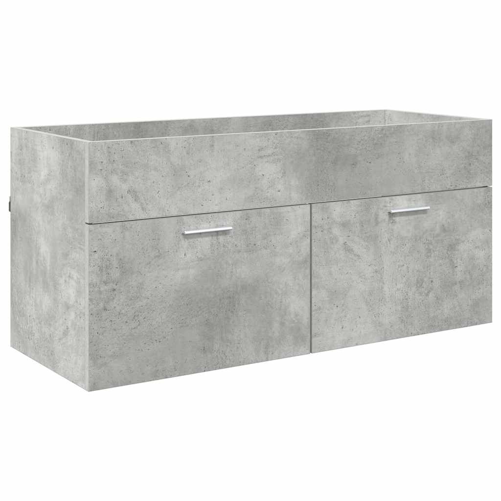 Armadio sottolavello Grigio cemento Legno ingegnerizzato | homemem39