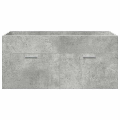 Armadio sottolavello Grigio cemento Legno ingegnerizzato | homemem39
