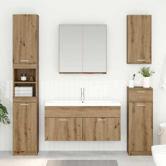 Armadio sottolavello Rovere artigianale Legno ingegnerizzato | homemem39