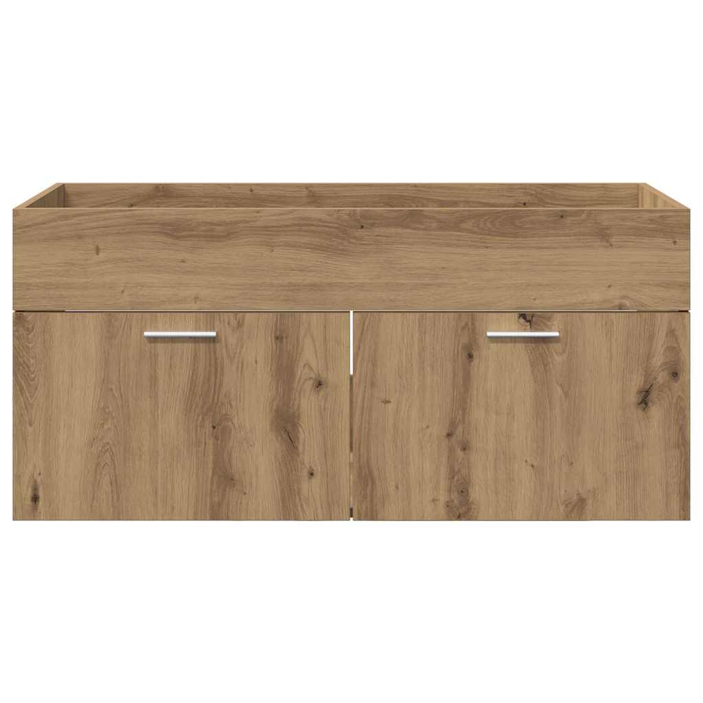 Armadio sottolavello Rovere artigianale Legno ingegnerizzato | homemem39