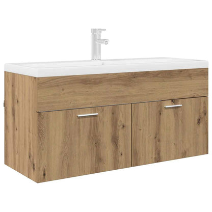 Armadio sottolavello Rovere artigianale Legno ingegnerizzato | homemem39
