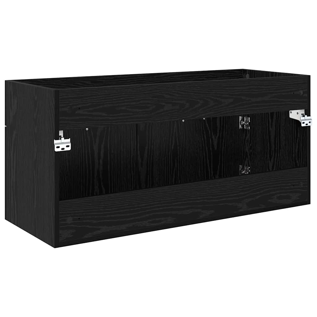 Armadio sottolavello Rovere Nero Legno ingegnerizzato | homemem39