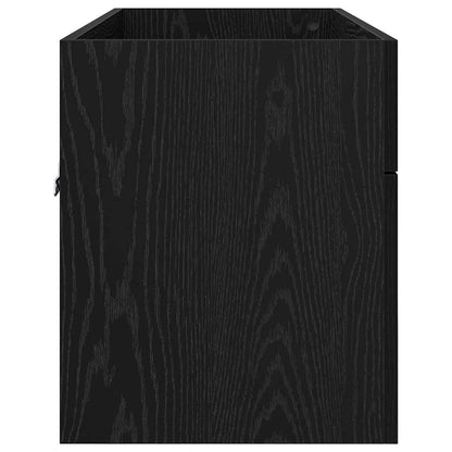 Armadio sottolavello Rovere Nero Legno ingegnerizzato | homemem39