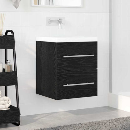 Armadio sottolavello Rovere Nero 38,5 x 41 x 48 cm | homemem39